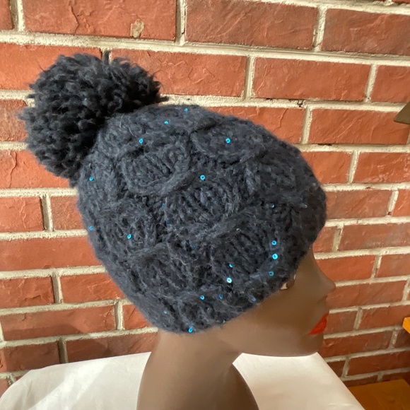 Grevi Accessories - •Grevi Firenze Alpaca Beanie Pompom Cable Hat O/S Made in Italy